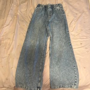 Girls baggy jeans